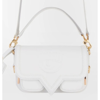 chiara ferragni range handbag white polyurethane σε προσφορά