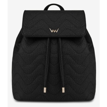 vuch amara black backpack black outer part - 100% σε προσφορά