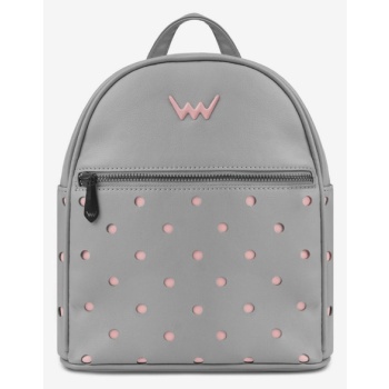 vuch lumi grey backpack grey outer part - 100% σε προσφορά