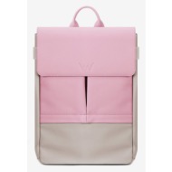 vuch mateo pink backpack pink outer part - 100% polyurethane; inner part - 100% polyester