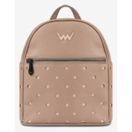 vuch lumi brown backpack brown outer part - 100% polyurethane; inner part - 100% polyester