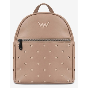 vuch lumi brown backpack brown outer part - 100% σε προσφορά