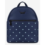 vuch lumi blue backpack blue outer part - 100% polyurethane; inner part - 100% polyester