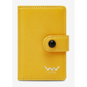 vuch rony yellow wallet yellow outer part - 100%