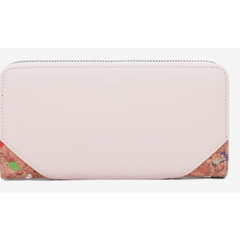 vuch skelly pink wallet pink 100% recycled oxford σε προσφορά