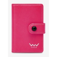 vuch rony pink wallet pink outer part - 100% polyurethane; inner part - 100% polyester