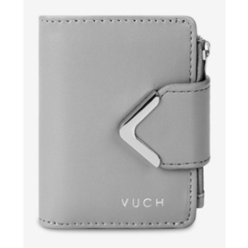 vuch nava grey wallet grey outer part - 100% polyurethane;