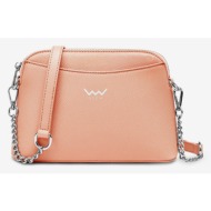 vuch faye apricot cross body bag orange outer part - 100% artificial leather; inner part - 100% poly