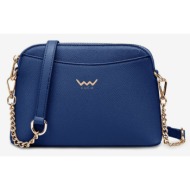 vuch faye blue cross body bag blue outer part - 100% artificial leather; inner part - 100% polyester