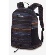 dakine wndr pack 18l backpack black 100 % recycled polyester