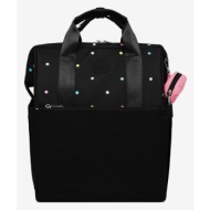 vuch ferron dotty black backpack black outer part - 50% polyester, 50% polyurethane; inner part - 10
