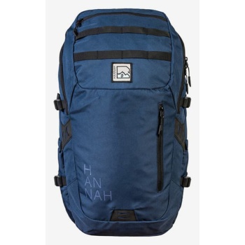 hannah voyager 28 backpack blue polyester