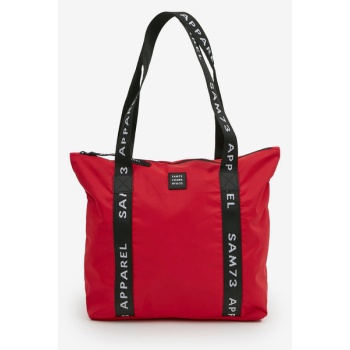 sam 73 severn bag red outer part - 100% polyester; lining σε προσφορά