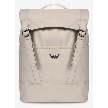 vuch woody sand backpack beige polyester σε προσφορά