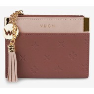 vuch shuri brown wallet brown artificial leather