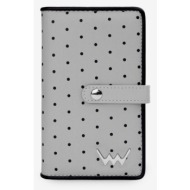 vuch dear wallet grey artificial leather