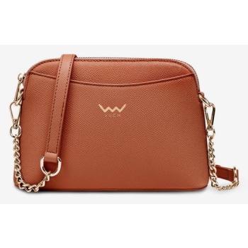 vuch faye handbag brown outer part - 100% artificial