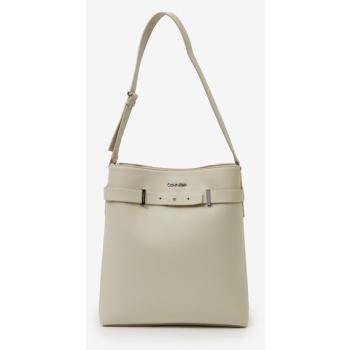 calvin klein handbag white recycled cotton, polyurethane σε προσφορά