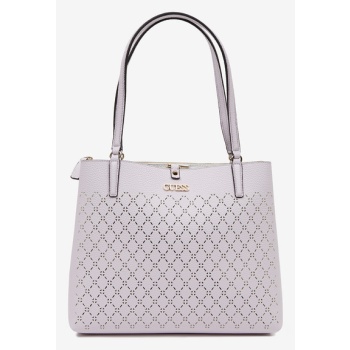 guess amara handbag violet 100% polyurethane σε προσφορά