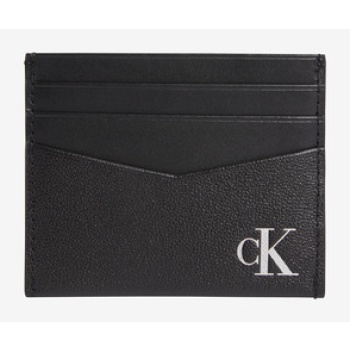 calvin klein jeans wallet black genuine leather