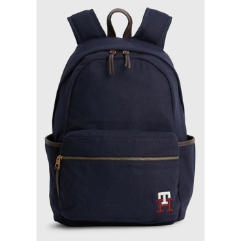 tommy hilfiger backpack blue 85% polyester, 10% wool, 5% σε προσφορά