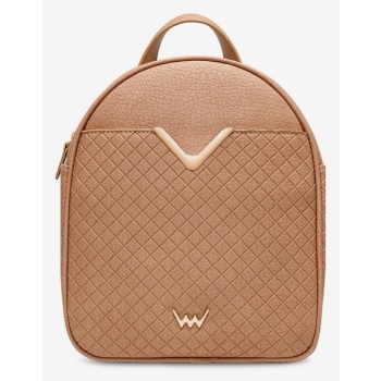 vuch carren backpack beige outer part - 100% polyurethane; σε προσφορά