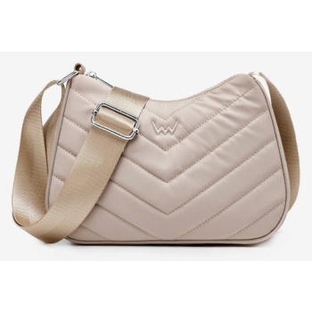 vuch liva beige cross body bag beige 100% polyester σε προσφορά