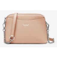 vuch faye handbag beige outer part - 100% artificial leather; inner part - 100% polyester