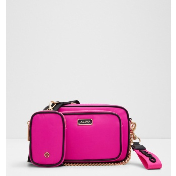 aldo tirado handbag pink textile σε προσφορά