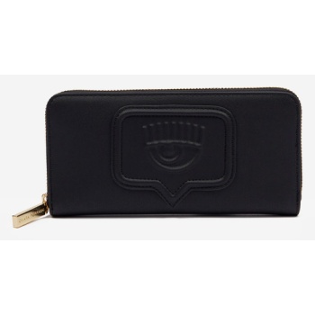 chiara ferragni eyelike bags wallet black polyurethane σε προσφορά