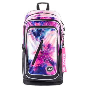 baagl cubic abstract backpack pink σε προσφορά