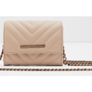 aldo ocoman handbag beige synthetic