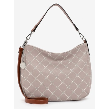 tamaris anastasia handbag beige synthetic