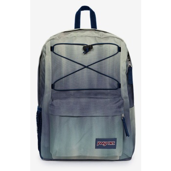 jansport flex pack backpack blue 100% polyester σε προσφορά