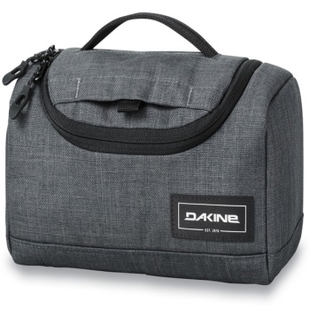 dakine revival kit m carbon cosmetic bag grey