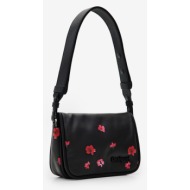 desigual circa gales handbag black outer part - polyurethane; inner part - cotton