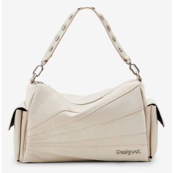 desigual machina habana handbag white outer part  σε προσφορά