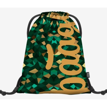 baagl skate polygon gymsack green 100% polyester σε προσφορά