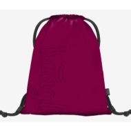 baagl ruby gymsack red synthetic