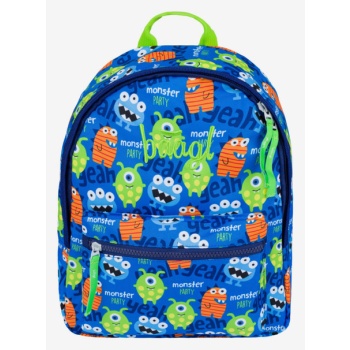 baagl monsters backpack blue 100% polyester σε προσφορά