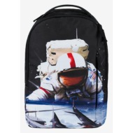 baagl earth - cosmonaut by caer8th backpack black 100 % recycled polyester