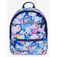 baagl stars backpack blue 100% polyester