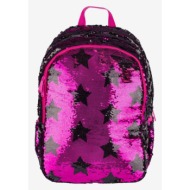 baagl backpack pink 100% polyester