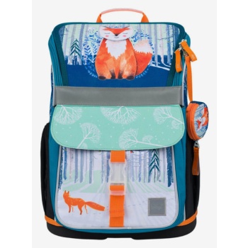 baagl zippy backpack blue 100 % recycled polyester σε προσφορά