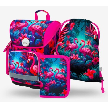 baagl ergo school set pink polyester σε προσφορά