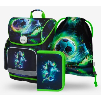 baagl ergo school set green polyester σε προσφορά