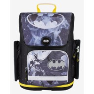 baagl ergo batman storm backpack black 100 % recycled polyester