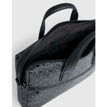 calvin klein 13″ bag black 51% recycled polyester, 49% σε προσφορά