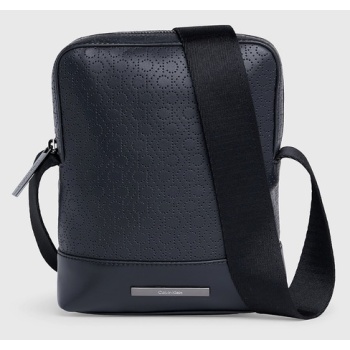 calvin klein cross body bag black 51% recycled polyester σε προσφορά