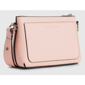 calvin klein jeans cross body bag pink 100% polyurethane σε προσφορά